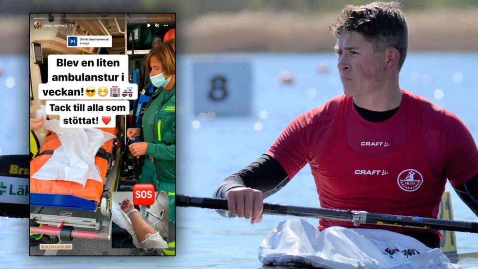 Johan Myrberg fick läggas in akut efter komplikationer med ett sår när han opererade bort halsmandlarna.