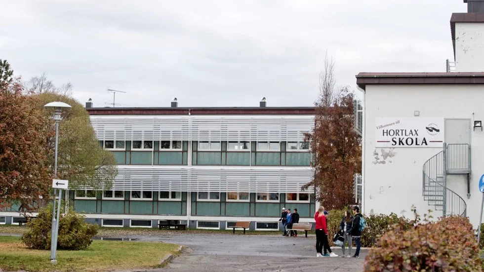 4-9. Tanken är att Hortlaxskolan och Norrbyskolan ska bli en 4-9 skola. (Arkivbild)