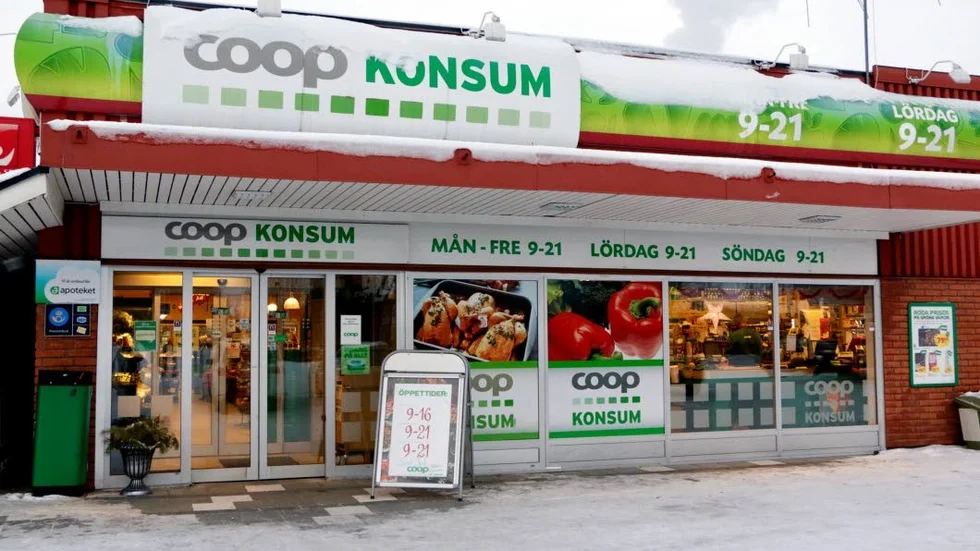 Namnbyte. Coop konsum i Rosvik kommer att heta Coop efter renoveringen.