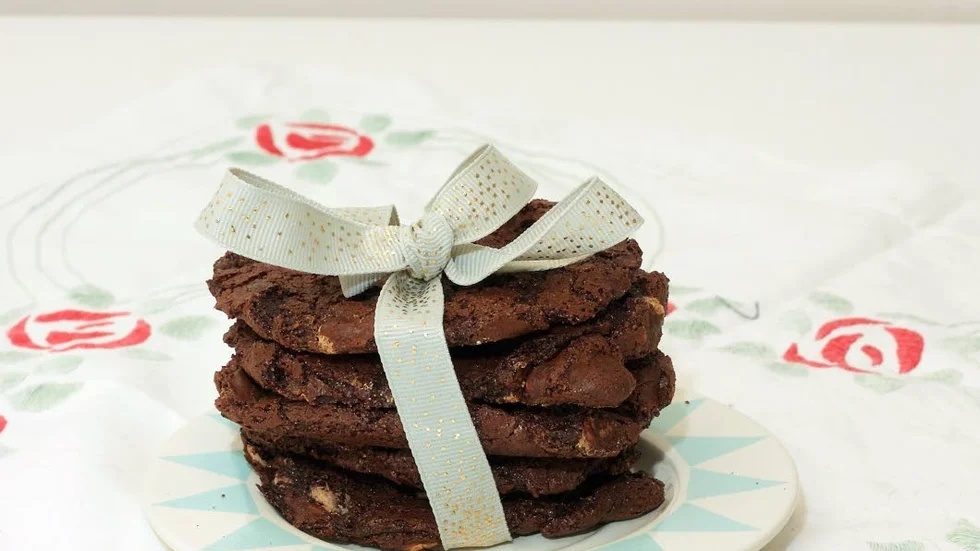 Sega och glutenfria. Browniecookies.