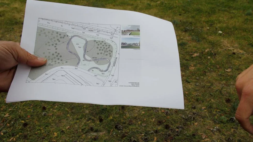 GÅR RUNT.Solparken kommer att gå i en slinga runt området.