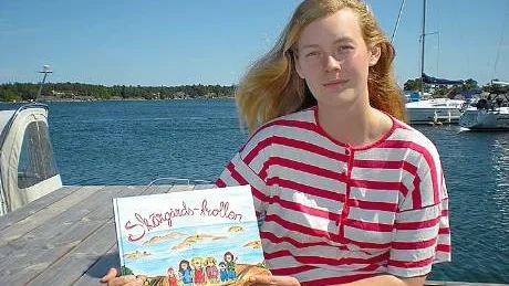 Elin Söderholm från Arkösund ger ut en barnbok om Skärgårdstroll.Foto: Privat