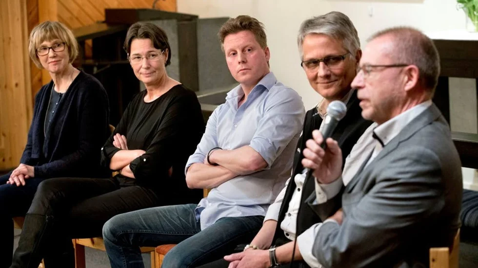 I panelsamtalet deltog Berit Vesterberg, Piteå älvdals sjukhus, Jenny Axelsson, Kultur och fritid, Peter Berglund, Sensia, Hans Marklund, sjukhuskyrkan och Rainer Lind, Piteå församling.