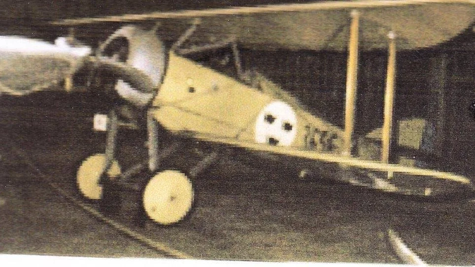 I den här typen av flygplan medföljde  Yngve Andersson som spaningsflygare.