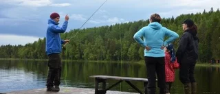 Blött fiske för tjejer