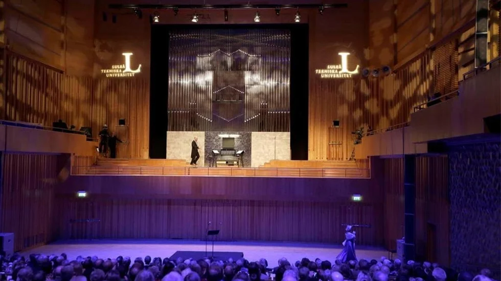 Efter flera års byggande invigdes Orgel Acusticum under festliga former hösten 2012. Dokumentation från invigningen klipptes ihop till en tv-dokumentär som visades i SVT på bästa sändningstid. (Arkivbild)