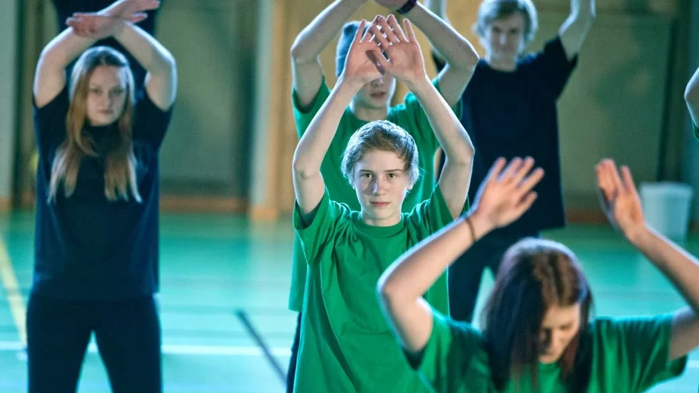 Pengar från Kulturrådet 2014 användes bland annat till denna dansföreställning på Solanderskolan.