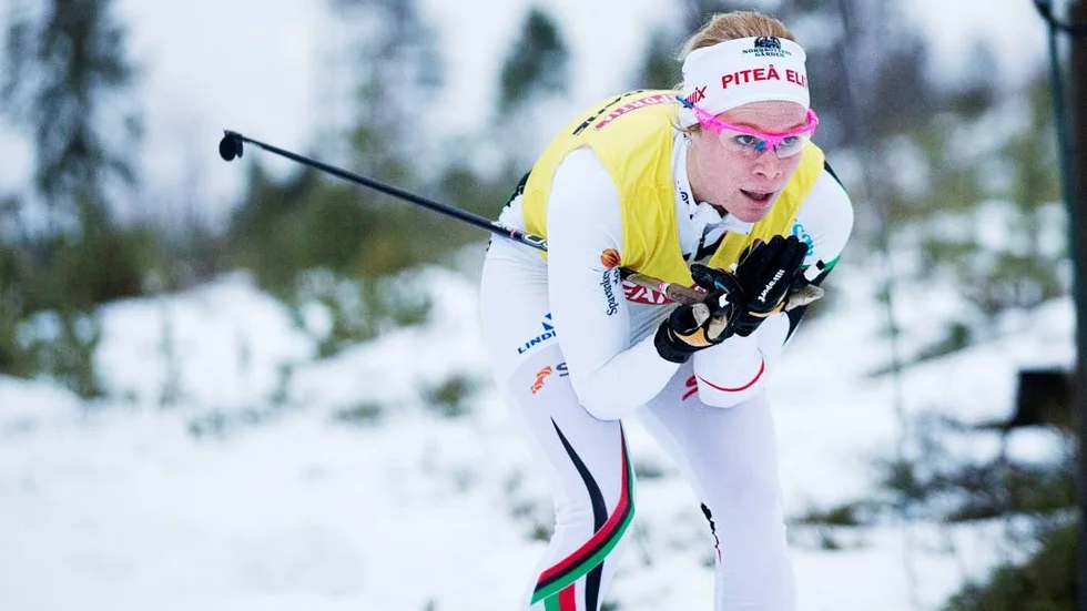 Jennie Öberg hoppas att formen är på topp så att hon kan knipa en VM-biljett. (Arkivbild)