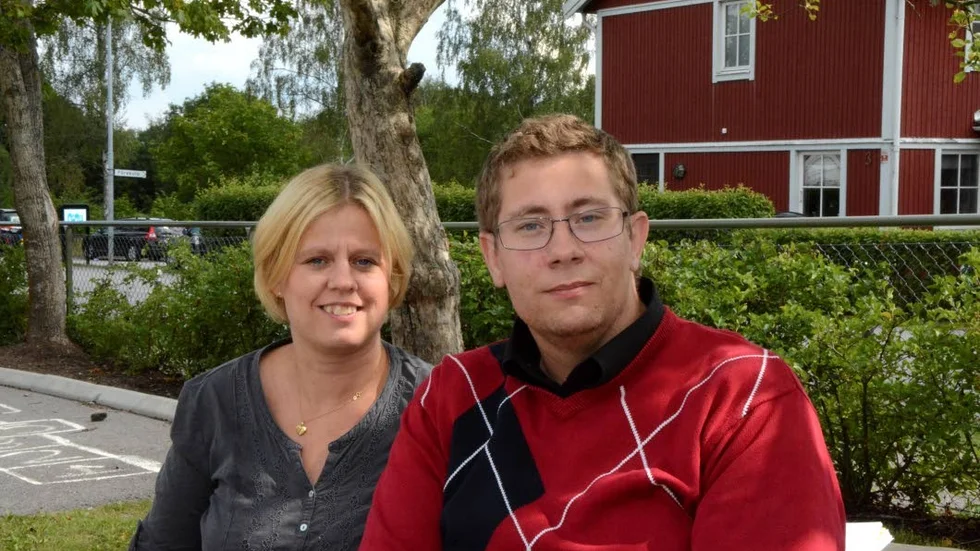 Skollöfte. Socialdemokraterna Lottie Fallman samt Mattias Ravander presenterade igår sitt tredje vallöfte för Söderköpings väljare.