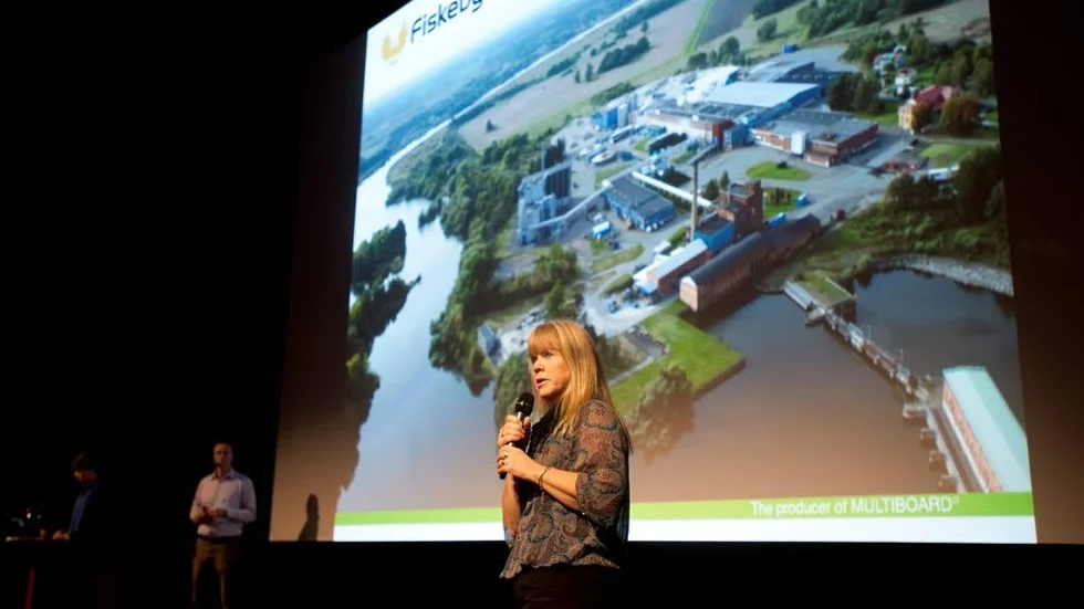 Kretslopp. Anneli Niva berättade om stora miljöinvesteringar som bland annat har sparat stora mängder energi.