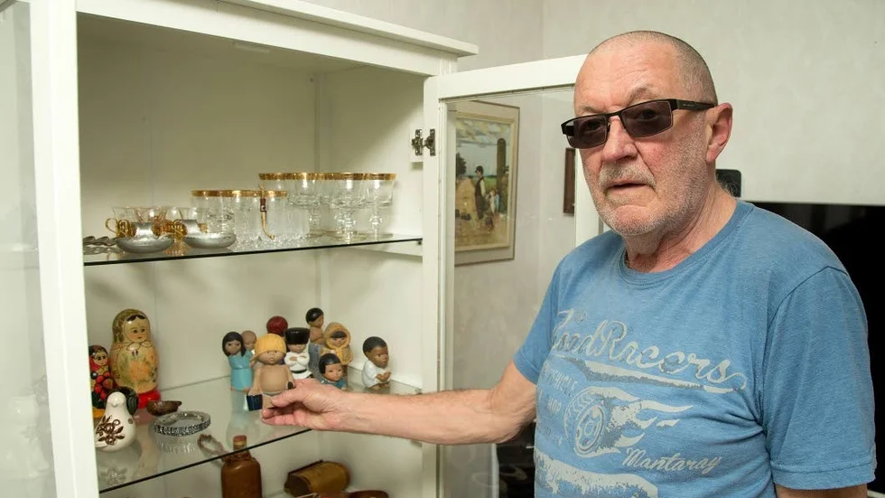 "Jag blev helt styv i skallen", säger Edor Nilsson om ögonblicket när han insåg att han blivit lurad.