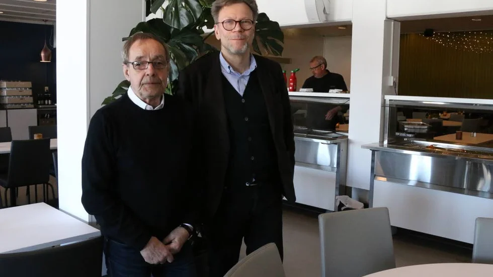 Forskardag. Martin Lång, länsordförande i Hjärtlung, stod bakom forskardagen tillsammans med bland andra Pär Hommerberg från riksförbundet.