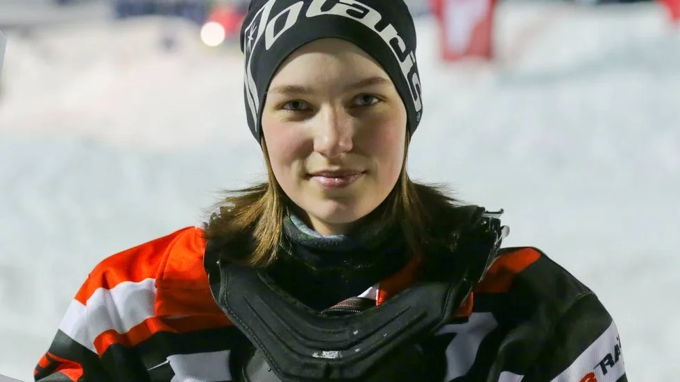 NÄRA BRONS. Matilda Johansson, Älvsbyn, blev fyra i NM i skotercross.