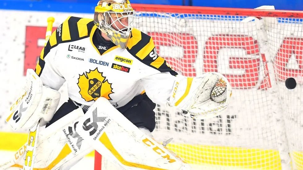 Jonti Ortio måste vara fenomenal om Skellefteå ska vinna guld. Det nådde han inte upp till i första finalmatchen.