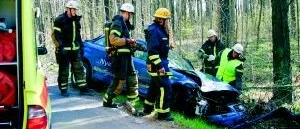 Provade bil - kraschade