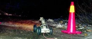 Robotar hjälp i jakt på explosionsorsak