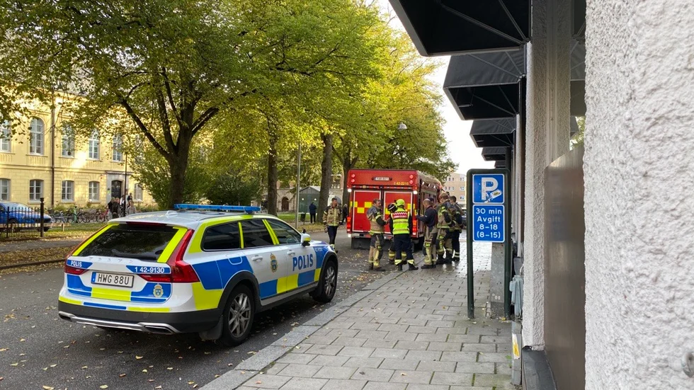 Brand på Kungsgatan. 
