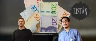 Här är Skelleftemännen under 40 med högst inkomst • Överläkare, tandläkare och företagare med på topp-10-listan