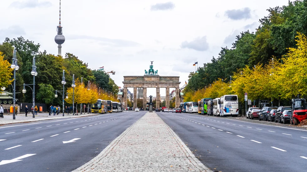 Under måndagen firades "Tag der Deutschen Einheit" i Tyskland på bland annat Brandenburger Tor. 

 