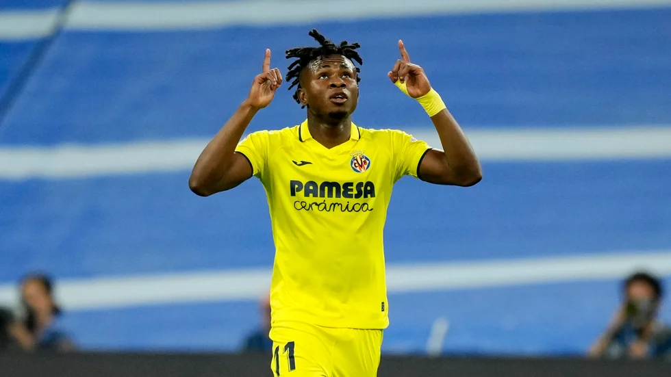 Samuel Chukwueze blev stor hjälte för Villareal borta mot Real Madrid med två drömmål.