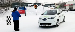 Så gick länets första elbilsrally