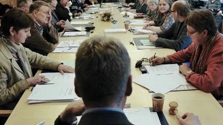 En majoritet bestående av S, MP, V och FP beslutade på tisdagen att häva tvättavtalet med Textilservice i Boden AB. FOTO: Bengt-Åke Persson