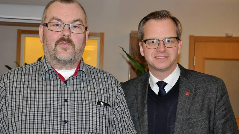 INGENTING MED SIG. Mikael  Damberg hade inget konkret med sig till Pajala. Han var här för att lyssna, sa han.