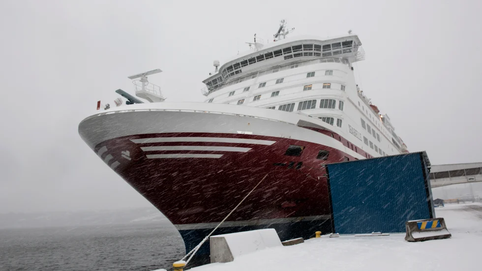 M/S Isabelle är på väg till Kanada. Arkivbild.