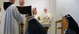 Nya abbedissan välsignades