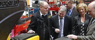 Reinfeldt imponerad av Väderstad-Verken