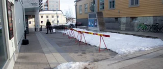 Kritik mot grop: "Skamfläck i stadskärnan"
