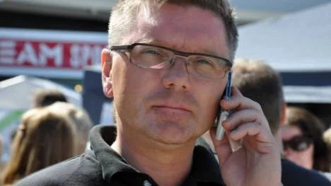 Anders Nordqvist är nöjd med inledningen men orosmolnet är väderprognosen som visat regn.