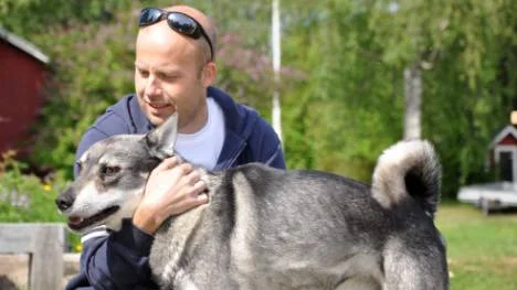 Hunden Attle får följa med sin husse när det nalkas jakt. De sista dagarna i Turkiet har jakten redan hunnit börja.