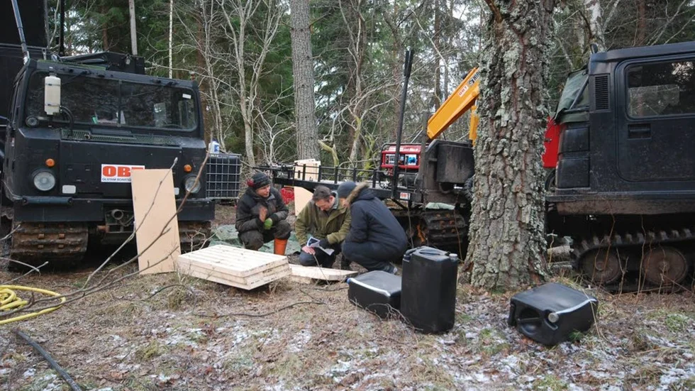Mineralletning vid Norra Kärr.