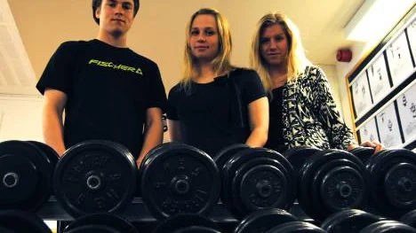 Hard work, work. På sommaren tränar eleverna som mest.