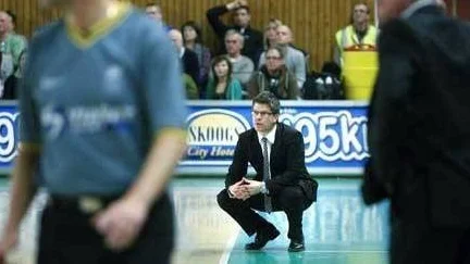 LF Baskets coach Mattias Kenttä.