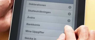 Deklarera med en app