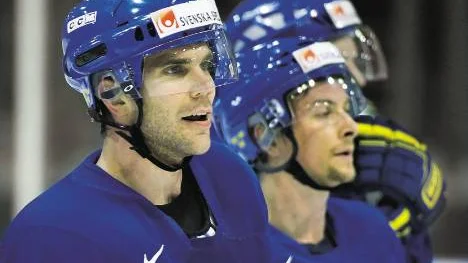 Niclas Wallin i landslagsdressen under VM 2008.