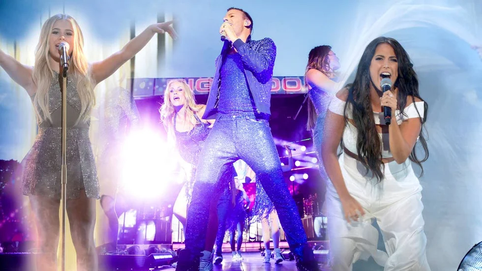 Supertorsdag. På torsdagen spelar artister som Molly Sandén och Lisa Ajax vid hamnfestivalen. Diggiloos show bjuder på artister som Magnus Carlsson och Jessica Andesson.
