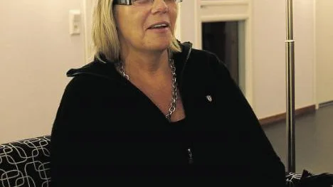 "Vi har lämnat det här bakom oss", säger Majvor Müller, skolans styrelseordförande. Foto: Ida folkesson