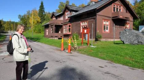 "Det är sorgesamt att den här epoken går i graven" säger konstnär Barbro Törngren. FOTO: Marie Ridderström