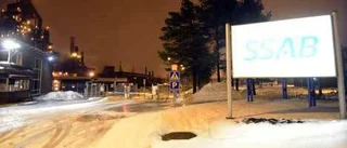 Arbetare klämdes på SSAB