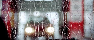 Skulle tvätta bilen - blev påkörd