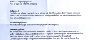 Lurad på lön i ett halvår