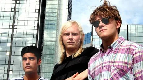 Luleåbandet Park Hotell är aktuella med sitt debutalbum till hösten. Men först ska de avklara en konsert på slutsålda festivalen Way Out West i Göteborg.                           FOTO: OLLE SJÖGREN