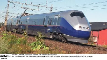 Snabbtågen kan inte gå lika snabbt på Norrbotniabanans västra infart till Luleå. Det nya handelsområdet Östra Storheden hamnar i vägen.FOTO: Vidar Knai