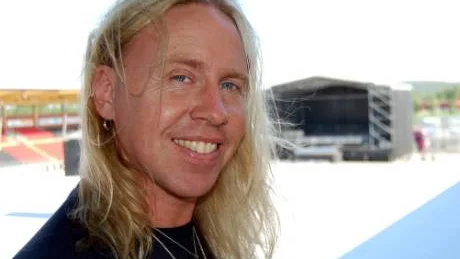 Stefan Gunnarsson på Boden arena. Där ska han uppträda i Rhapsody in rock. FOTO: leif hammarström