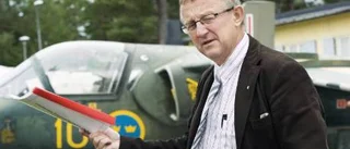 Riksdagsledamot besökte nedläggningshotad flygflottilj