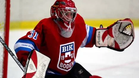 Bodenmålvakten Johan Norberg storspelade mot Kiruna.