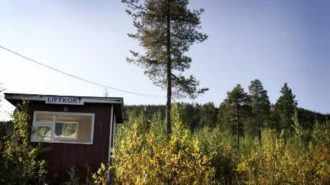 Skabramåives skidanläggning är färdig för rivning...